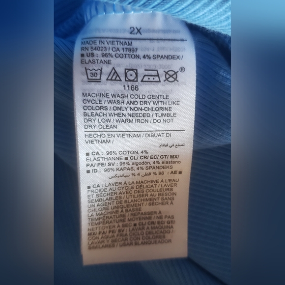 Old Navy Cloisonne Blue Fitted Rib-Knit Scoop-Neck Midi Dress - Picture 10 of 11